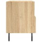 vidaXL Nachttisch Sonoma-Eiche 40x35x47,5 cm Holzwerkstoff vidaXL Nachttisch Sonoma-Eiche 40x35x47,5 cm Holzwerkstoff