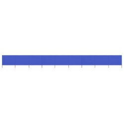 vidaXL 9-teiliges Windschutzgewebe 1200 x 160 cm Azurblau