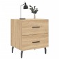 vidaXL Nachttisch Sonoma-Eiche 40x35x47,5 cm Holzwerkstoff vidaXL Nachttisch Sonoma-Eiche 40x35x47,5 cm Holzwerkstoff