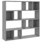 vidaXL Bücherregal/Raumteiler Grau Sonoma 105x24x102 cm vidaXL Bücherregal/Raumteiler Grau Sonoma 105x24x102 cm