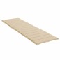 vidaXL Sonnenliegen-Auflage Beige 200x70x3 cm Oxford-Gewebe vidaXL Sonnenliegen-Auflage Beige 200x70x3 cm Oxford-Gewebe
