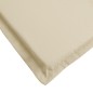 vidaXL Sonnenliegen-Auflage Beige 200x70x3 cm Oxford-Gewebe vidaXL Sonnenliegen-Auflage Beige 200x70x3 cm Oxford-Gewebe