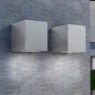 vidaXL Würfel Außenwandlampe 2 Stk vidaXL Würfel Außenwandlampe 2 Stk
