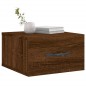 vidaXL Wand-Nachttische 2 Stk. Braun Eichen-Optik 35x35x20 cm vidaXL Wand-Nachttische 2 Stk. Braun Eichen-Optik 35x35x20 cm
