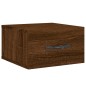 vidaXL Wand-Nachttische 2 Stk. Braun Eichen-Optik 35x35x20 cm vidaXL Wand-Nachttische 2 Stk. Braun Eichen-Optik 35x35x20 cm