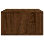 vidaXL Wand-Nachttische 2 Stk. Braun Eichen-Optik 35x35x20 cm vidaXL Wand-Nachttische 2 Stk. Braun Eichen-Optik 35x35x20 cm