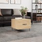 vidaXL Couchtisch Sonoma-Eiche 50x50x40 cm Holzwerkstoff vidaXL Couchtisch Sonoma-Eiche 50x50x40 cm Holzwerkstoff