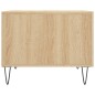 vidaXL Couchtisch Sonoma-Eiche 50x50x40 cm Holzwerkstoff vidaXL Couchtisch Sonoma-Eiche 50x50x40 cm Holzwerkstoff