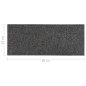 vidaXL Stufenmatten Selbstklebend Rechteckig 15 Stk. 60x25 Anthrazit vidaXL Stufenmatten Selbstklebend Rechteckig 15 Stk. 60x25 Anthrazit