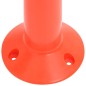 vidaXL Absperrpfosten 10 Stk. mit Kette 75 cm PE vidaXL Absperrpfosten 10 Stk. mit Kette 75 cm PE