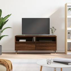 vidaXL TV-Schrank Braun Eichen-Optik 100x34,5x44,5 cm Holzwerkstoff