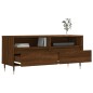 vidaXL TV-Schrank Braun Eichen-Optik 100x34,5x44,5 cm Holzwerkstoff vidaXL TV-Schrank Braun Eichen-Optik 100x34,5x44,5 cm Holzwerkstoff