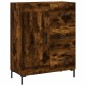 vidaXL Sideboard Räuchereiche 69,5x34x90 cm Holzwerkstoff vidaXL Sideboard Räuchereiche 69,5x34x90 cm Holzwerkstoff
