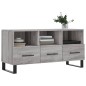 vidaXL TV-Schrank Grau Sonoma 102x36x50 cm Holzwerkstoff vidaXL TV-Schrank Grau Sonoma 102x36x50 cm Holzwerkstoff