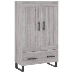 vidaXL Highboard Grau Sonoma 69,5x31x115 cm Holzwerkstoff