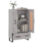 vidaXL Highboard Grau Sonoma 69,5x31x115 cm Holzwerkstoff vidaXL Highboard Grau Sonoma 69,5x31x115 cm Holzwerkstoff