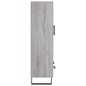 vidaXL Highboard Grau Sonoma 69,5x31x115 cm Holzwerkstoff vidaXL Highboard Grau Sonoma 69,5x31x115 cm Holzwerkstoff