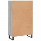 vidaXL Highboard Grau Sonoma 69,5x31x115 cm Holzwerkstoff vidaXL Highboard Grau Sonoma 69,5x31x115 cm Holzwerkstoff
