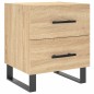 vidaXL Nachttisch Sonoma-Eiche 40x35x47,5 cm Holzwerkstoff vidaXL Nachttisch Sonoma-Eiche 40x35x47,5 cm Holzwerkstoff