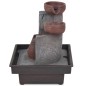 vidaXL Zimmerbrunnen mit LED Polyresin vidaXL Zimmerbrunnen mit LED Polyresin