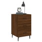 vidaXL Nachttisch Braun Eichen-Optik 40x40x66 cm Holzwerkstoff vidaXL Nachttisch Braun Eichen-Optik 40x40x66 cm Holzwerkstoff
