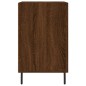 vidaXL Nachttisch Braun Eichen-Optik 40x40x66 cm Holzwerkstoff vidaXL Nachttisch Braun Eichen-Optik 40x40x66 cm Holzwerkstoff