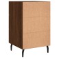 vidaXL Nachttisch Braun Eichen-Optik 40x40x66 cm Holzwerkstoff vidaXL Nachttisch Braun Eichen-Optik 40x40x66 cm Holzwerkstoff