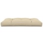 vidaXL Palettenkissen Beige 120x80x12 cm Stoff vidaXL Palettenkissen Beige 120x80x12 cm Stoff