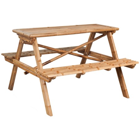 vidaXL Couchtisch 120 x 120 x 78 cm Bambus