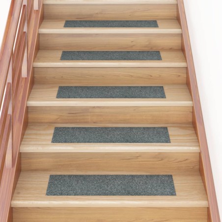 vidaXL Selbstklebende Treppenmatten 15 Stk. Rechteckig 76x20 cm Grün
