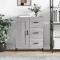 vidaXL Sideboard Grau Sonoma 69,5x34x90 cm Holzwerkstoff vidaXL Sideboard Grau Sonoma 69,5x34x90 cm Holzwerkstoff