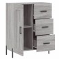 vidaXL Sideboard Grau Sonoma 69,5x34x90 cm Holzwerkstoff vidaXL Sideboard Grau Sonoma 69,5x34x90 cm Holzwerkstoff