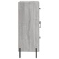 vidaXL Sideboard Grau Sonoma 69,5x34x90 cm Holzwerkstoff vidaXL Sideboard Grau Sonoma 69,5x34x90 cm Holzwerkstoff