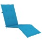 Liegestuhl-Auflage Blau (75+105)x50x3 cm Liegestuhl-Auflage Blau (75+105)x50x3 cm