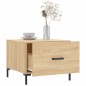 vidaXL Couchtisch Sonoma-Eiche 50x50x40 cm Holzwerkstoff vidaXL Couchtisch Sonoma-Eiche 50x50x40 cm Holzwerkstoff