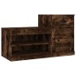 vidaXL Schuhschrank Räuchereiche 100x42x60 cm Holzwerkstoff vidaXL Schuhschrank Räuchereiche 100x42x60 cm Holzwerkstoff