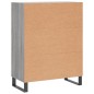 vidaXL Sideboard Grau Sonoma 69,5x34x90 cm Holzwerkstoff vidaXL Sideboard Grau Sonoma 69,5x34x90 cm Holzwerkstoff