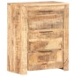 vidaXL Sideboard 59x33x75 cm Raues Mangoholz vidaXL Sideboard 59x33x75 cm Raues Mangoholz