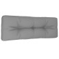 Palettenkissen Grau 120x40x12 cm Stoff Palettenkissen Grau 120x40x12 cm Stoff