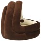 vidaXL Katzenbett 40x40x35 cm Braun und Creme vidaXL Katzenbett 40x40x35 cm Braun und Creme