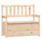 vidaXL Sitzbank 112,5x51,5x96,5 cm Massivholz Kiefer vidaXL Sitzbank 112,5x51,5x96,5 cm Massivholz Kiefer