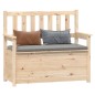 vidaXL Sitzbank 112,5x51,5x96,5 cm Massivholz Kiefer vidaXL Sitzbank 112,5x51,5x96,5 cm Massivholz Kiefer