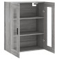 vidaXL Wandschrank Grau Sonoma 69,5x34x90 cm vidaXL Wandschrank Grau Sonoma 69,5x34x90 cm