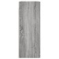 vidaXL Wandschrank Grau Sonoma 69,5x34x90 cm vidaXL Wandschrank Grau Sonoma 69,5x34x90 cm