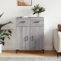 vidaXL Sideboard Grau Sonoma 69,5x34x90 cm Holzwerkstoff vidaXL Sideboard Grau Sonoma 69,5x34x90 cm Holzwerkstoff