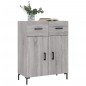 vidaXL Sideboard Grau Sonoma 69,5x34x90 cm Holzwerkstoff vidaXL Sideboard Grau Sonoma 69,5x34x90 cm Holzwerkstoff