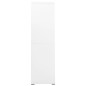 vidaXL Aktenschrank Weiß 90x46x164 cm Stahl vidaXL Aktenschrank Weiß 90x46x164 cm Stahl