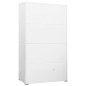 vidaXL Aktenschrank Weiß 90x46x164 cm Stahl vidaXL Aktenschrank Weiß 90x46x164 cm Stahl