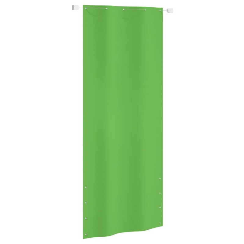 vidaXL Balkon-Sichtschutz Hellgrün 100x240 cm Oxford-Gewebe vidaXL Balkon-Sichtschutz Hellgrün 100x240 cm Oxford-Gewebe