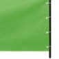 vidaXL Balkon-Sichtschutz Hellgrün 100x240 cm Oxford-Gewebe vidaXL Balkon-Sichtschutz Hellgrün 100x240 cm Oxford-Gewebe